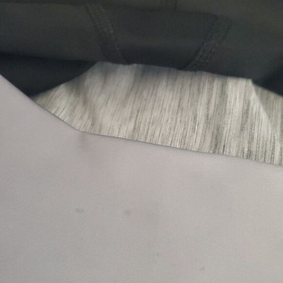 Forever 21 pants women's size xs x-small black gey white ombre yoga side stripe - Picture 13 of 16